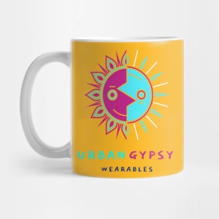 Urban Gypsy Wearables – Half Sun Moon Smiling Mug